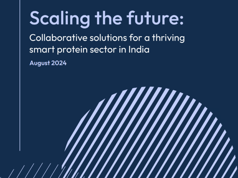 Scaling The Future: Collaborative solutions for a thriving smart protein sector in India